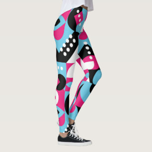Leggings Couleur moderne éclater Géométrique Chef-d'oeuvre 
