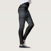 Leggings Couleur noire et grise ou personnalisée triée (Droite)