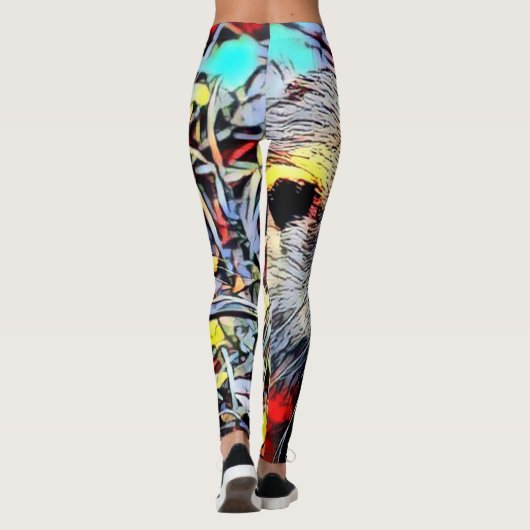 Leggings Couleur - Otter (Dos)