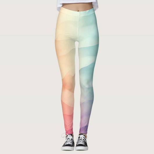 leggings couleur pastel (Devant)