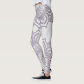 Leggings Couleur poussiéreuse fruits de la passion Yoga ent (Gauche)