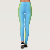 Leggings Couleur Rouge (Dos)