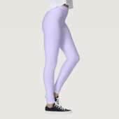 Leggings Couleur solide Lavande pâle (Droite)