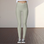 Leggings Couleur solide Mist d'octobre<br><div class="desc">Couleur solide Mist d'octobre</div>