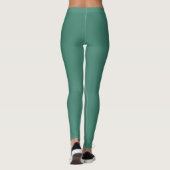 Leggings Couleur solide viridienne (Dos)