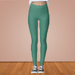 Leggings Couleur solide viridienne<br><div class="desc">Couleur solide viridienne</div>