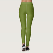 Leggings Couleur uni Avocado (Dos)