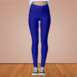 Leggings Couleur uni bleu marine<br><div class="desc">Couleur uni bleu marine</div>