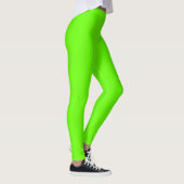 Leggings Couleur Vert Clair Uni (Droite)