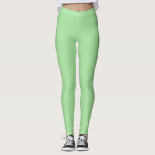 Leggings Couleur verte Granny (Devant)