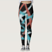 Leggings Couleurs 98 par Kristalin Davis (Devant)