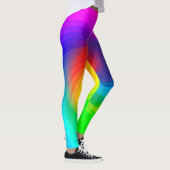 Leggings Couleurs arc-en-ciel agréables motif (Droite)