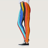Leggings Couleurs arc-en-ciel écartées (Gauche)