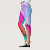 Leggings Couleurs arc-en-ciel - Jambes femmes (Gauche)