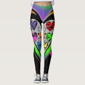 Leggings Couleurs d'amour (Devant)
