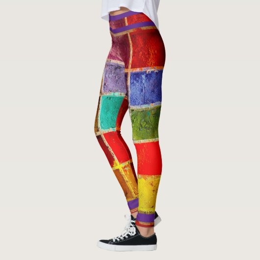 Leggings Couleurs d'art (Gauche)