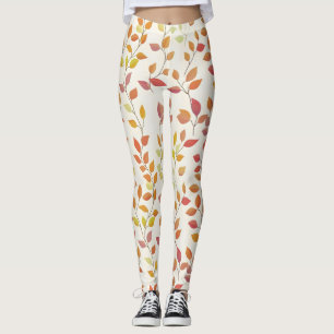 Leggings Couleurs d'automne feuille