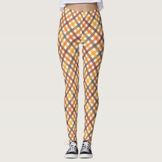 Leggings Couleurs d'automne prédéfinies (Devant)