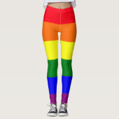 Leggings Couleurs de couleur Motif (Devant)