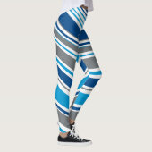 Leggings Couleurs de style rétro Vagues  (Droite)