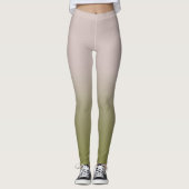 Leggings Couleurs d'été en pente douce mode couleur simple (Devant)