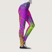 Leggings Couleurs douces : Spiderweb Art (Droite)