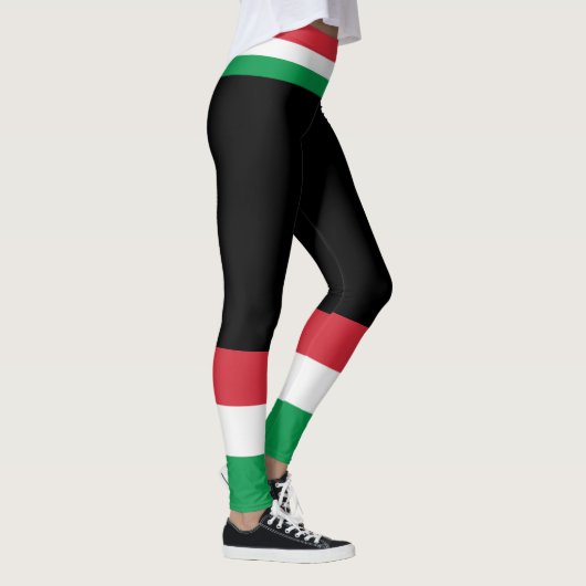 Leggings Couleurs du drapeau italien. (Droite)