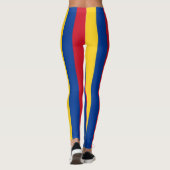 Leggings Couleurs du drapeau national de Colombie triées ve (Dos)