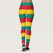 Leggings Couleurs du drapeau national de la Grenade (Dos)