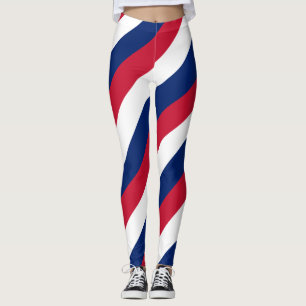 Leggings Couleurs du drapeau national de la Nouvelle-Zéland
