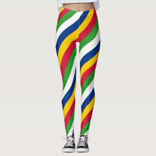 Leggings Couleurs du drapeau national de la République cent