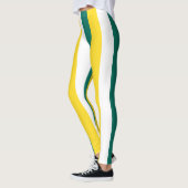 Leggings Couleurs du drapeau national de Macao triées verti (Gauche)