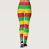 Leggings Couleurs du drapeau national du Mali (Dos)