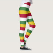 Leggings Couleurs du drapeau national du Suriname Horizonta (Droite)