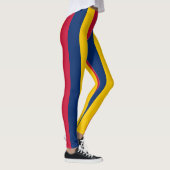 Leggings Couleurs du drapeau national du Tchad triées verti (Droite)