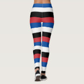 Leggings Couleurs du drapeau national sud-coréen (Dos)
