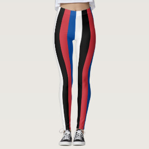 Leggings Couleurs du drapeau national sud-coréen triées ver