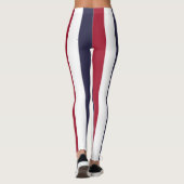 Leggings Couleurs du drapeau national thaïlandais triées ve (Dos)