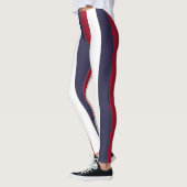 Leggings Couleurs du drapeau national thaïlandais triées ve (Gauche)