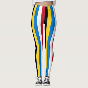 Leggings Couleurs du pavillon national d'Antigua-et-Barbuda