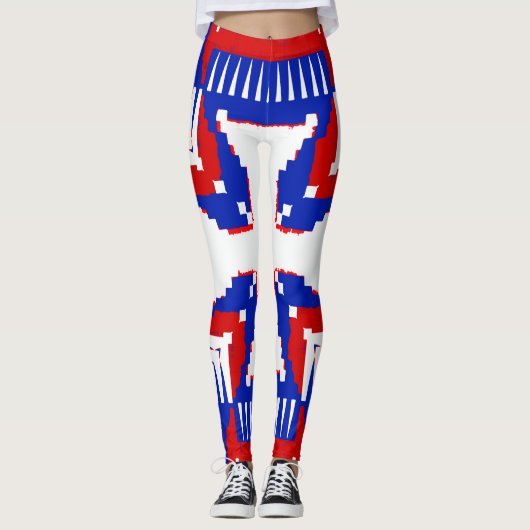 Leggings Couleurs d'une nation 2 (Devant)
