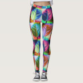 Leggings Couleurs feuille (Devant)
