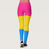 Leggings Couleurs Pansexual Pride (Dos)