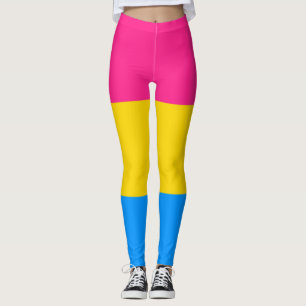 Leggings Couleurs Pansexual Pride