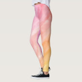Leggings Couleurs pastel aquarelle peinte (Gauche)