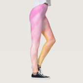 Leggings Couleurs pastel aquarelle peinte (Droite)