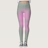 Leggings Couleurs pastel Vibes positives Gris clair rose (Devant)