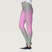 Leggings Couleurs pastel Vibes positives Gris clair rose (Gauche)