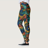 Leggings Couleurs scintillantes - dynamisme pour votre mais (Gauche)