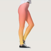 Leggings Couleurs simples - Jaune à Misty Pink ombre (Droite)